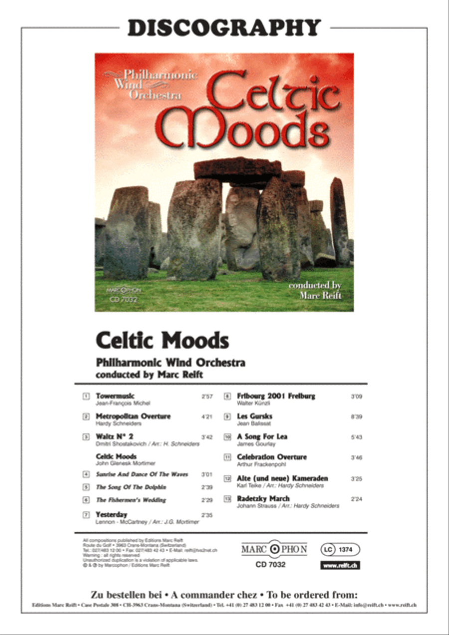 Celtic Moods Brass Band scores gallery preview page 3