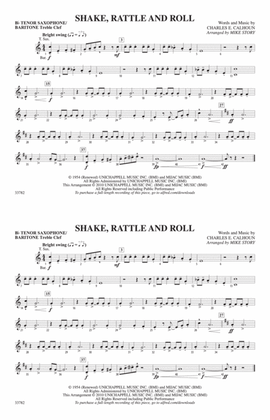 Shake, Rattle and Roll: Bb Tenor Saxophone/Bartione Treble Clef
