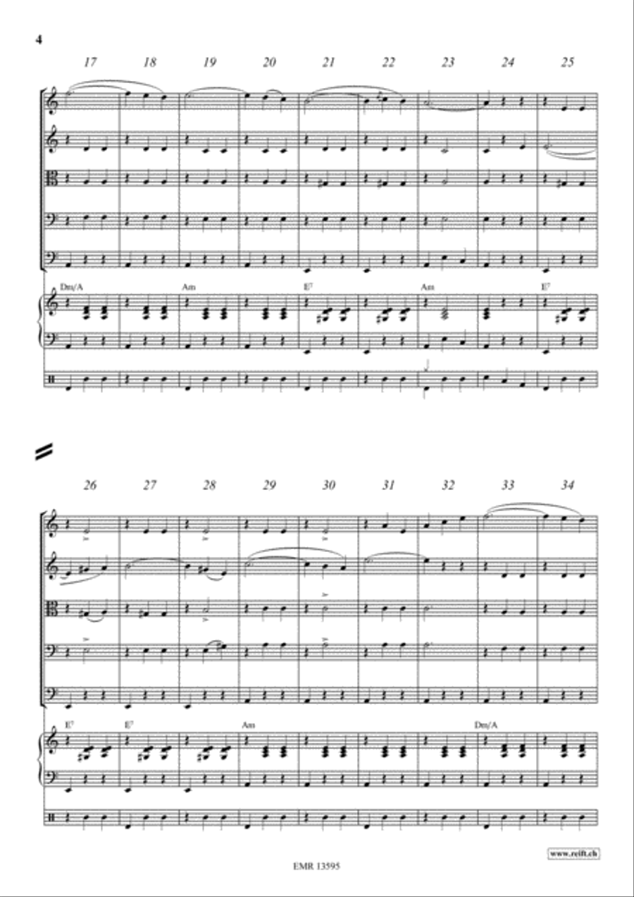 Donauwellen String Quintet scores gallery preview page 4