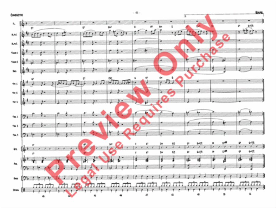Gospel Jazz Ensemble scores gallery preview page 9