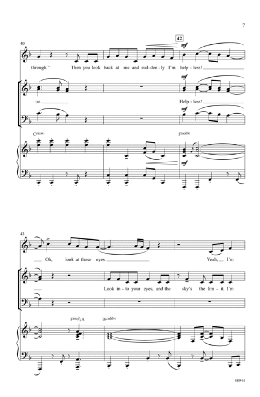 Helpless Choir scores gallery preview page 6