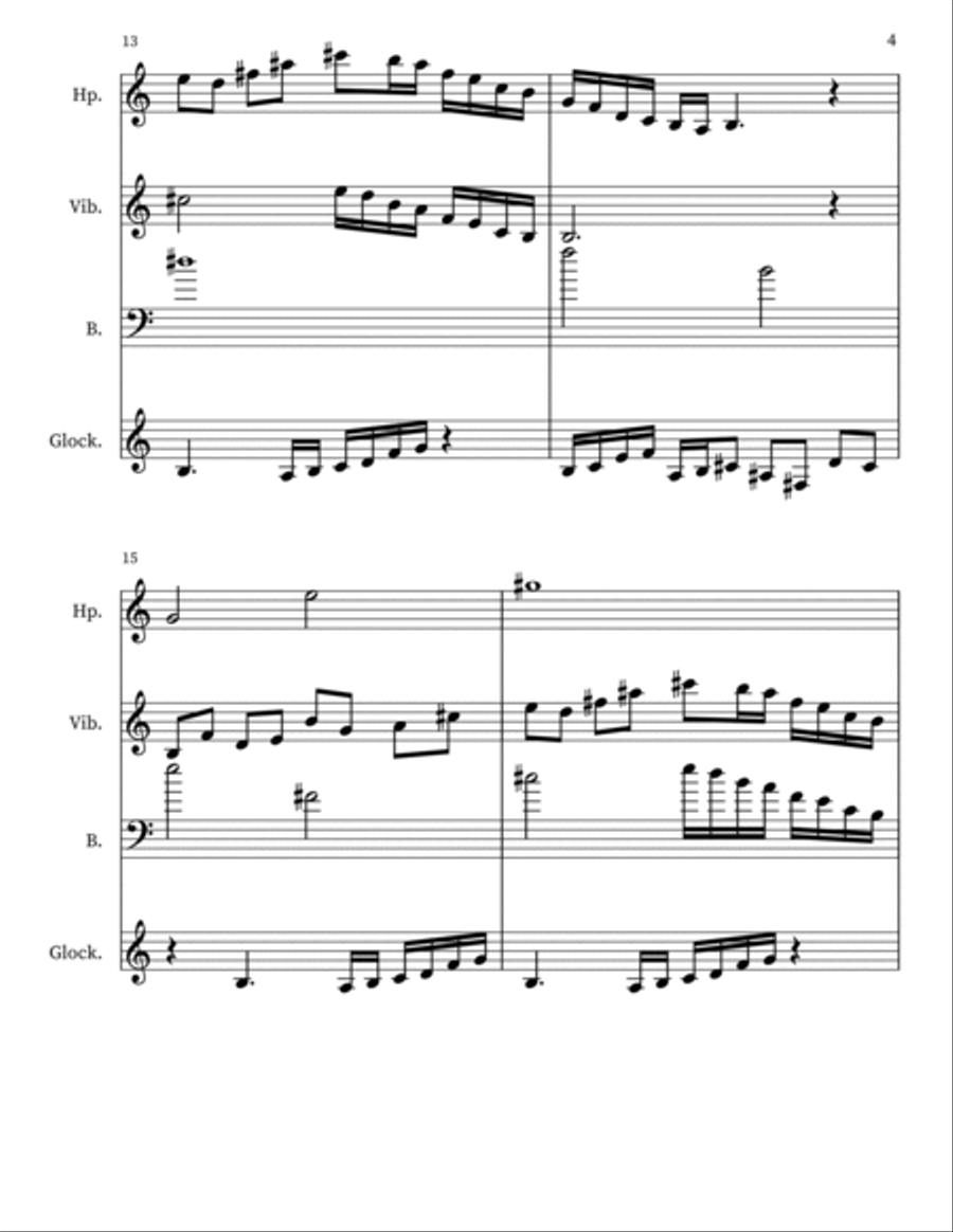 Confection 176 Double Bass scores gallery preview page 4