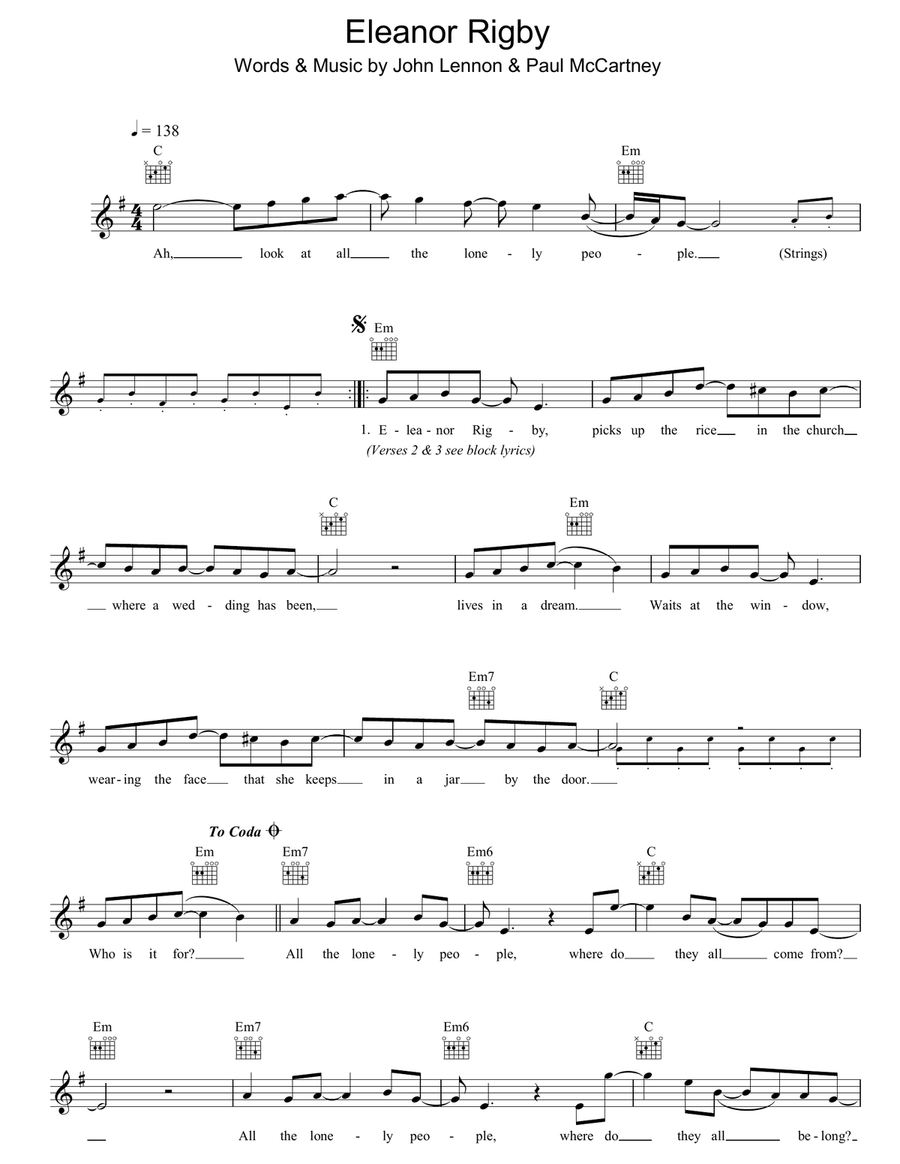 Eleanor Rigby