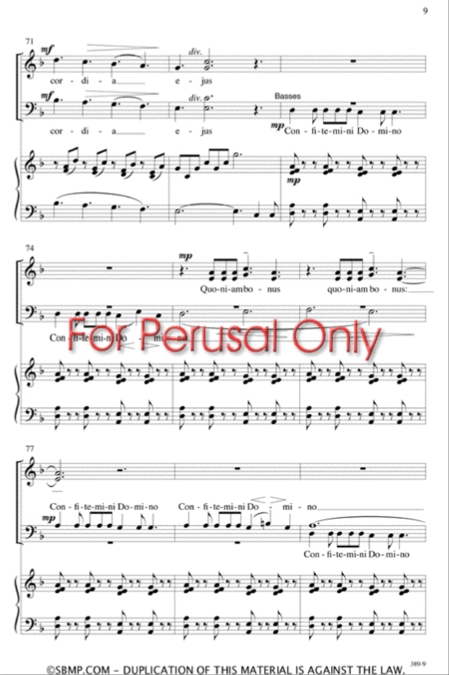 Haec Dies - SATB Octavo Haec Dies - SATB Octavo 4-Part scores gallery preview page 8