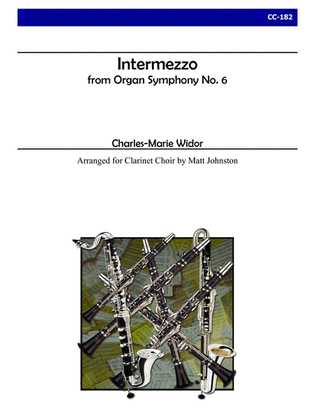 Intermezzo from Organ Symphony No. 6 for Clarinet Choir