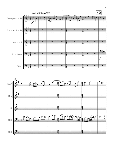 Diptych (for brass quintet)