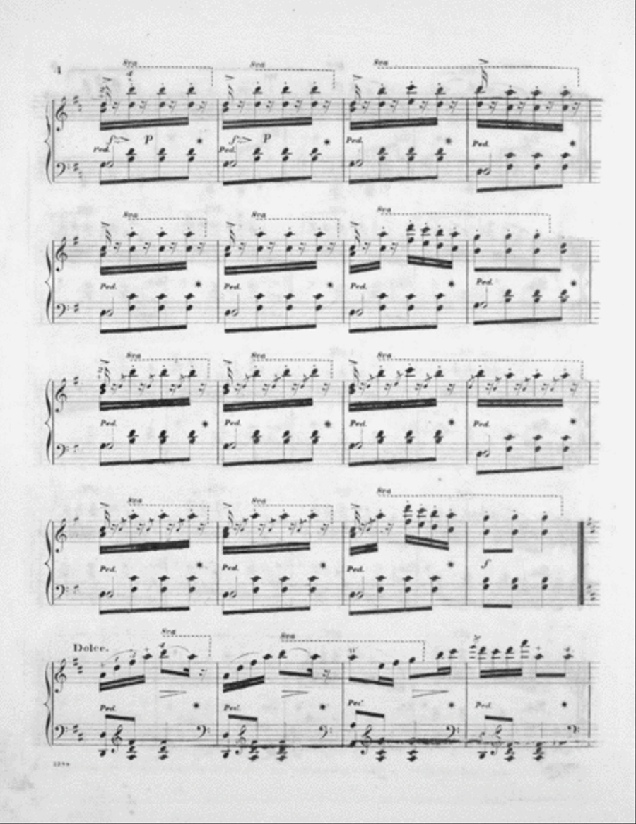 Early Dawn Polka Piano Solo scores gallery preview page 3