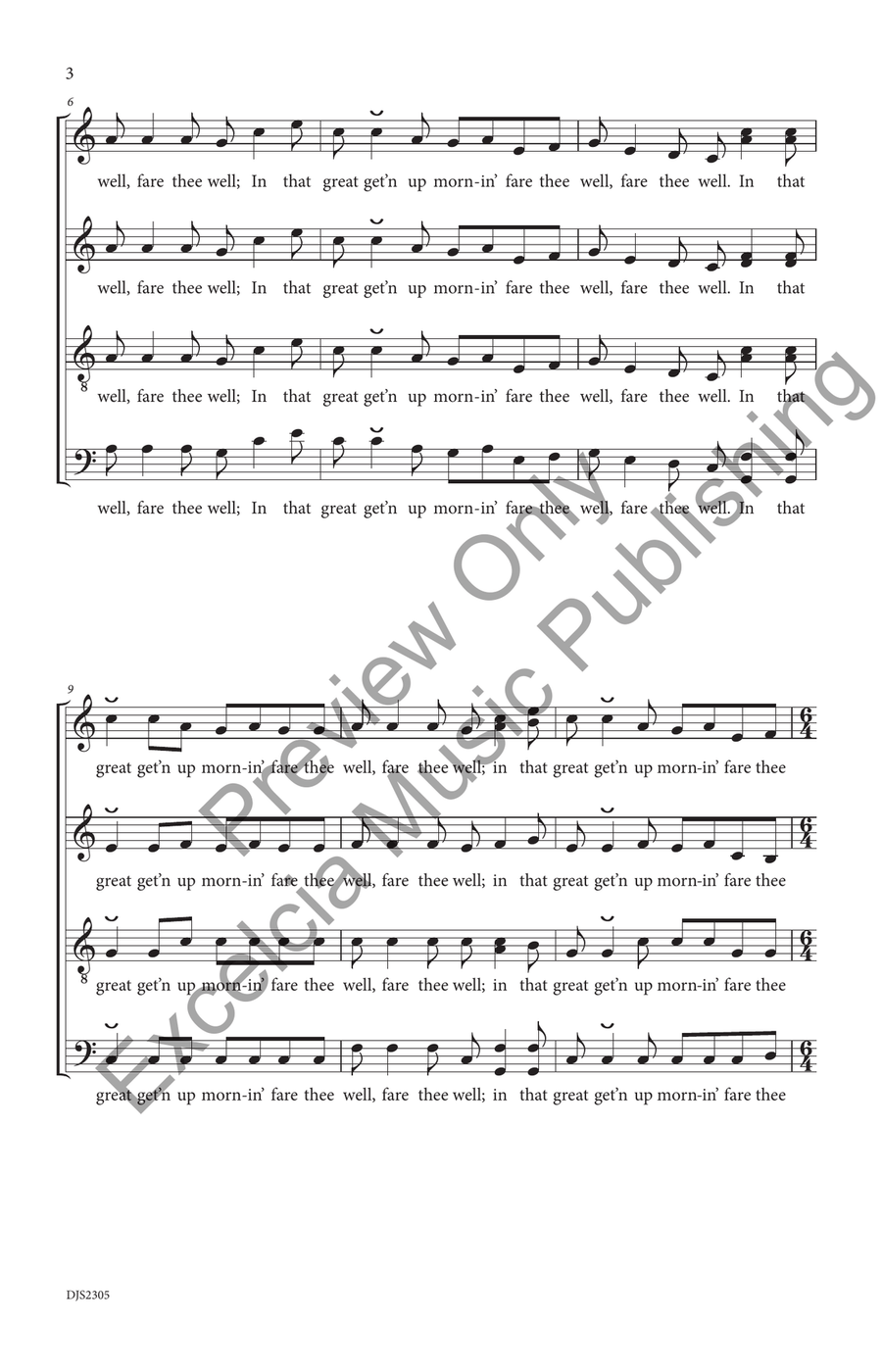 Songs of the Spirit SATB 4-Part scores gallery preview page 4