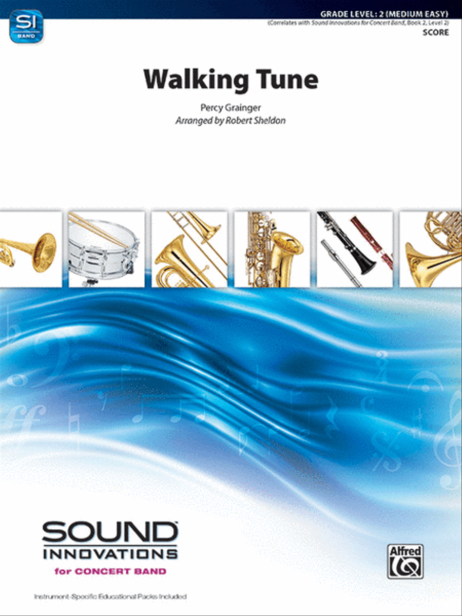 Walking Tune Concert Band scores gallery preview page 1