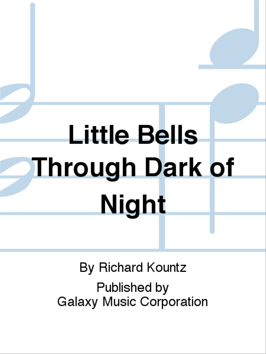 Little Bells Through Dark of Night High Voice scores gallery preview page 1