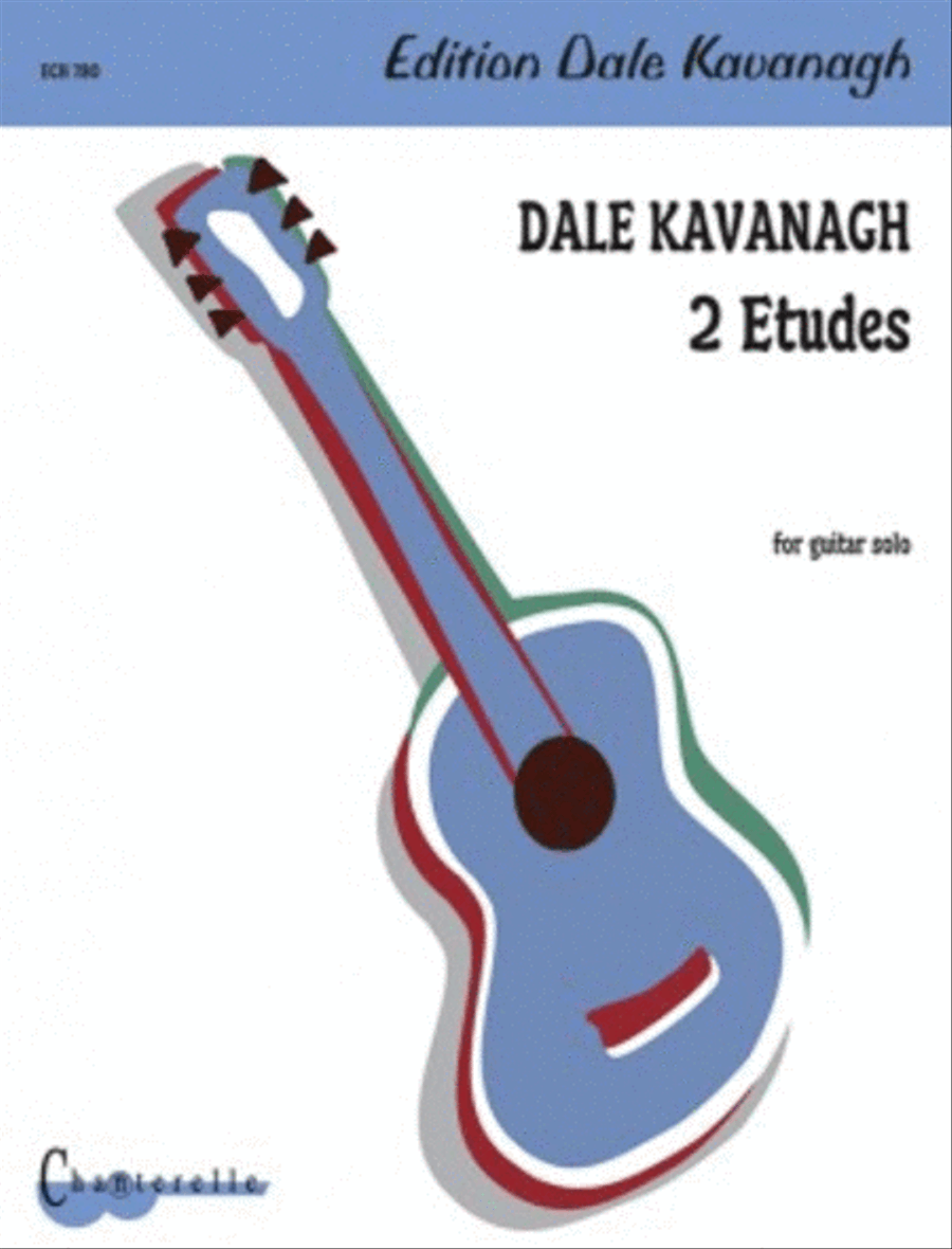 2 Etudes Classical Guitar scores gallery preview page 1