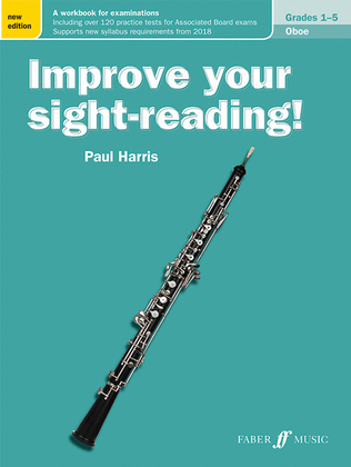 Book cover for Improve Your Sight-Reading! Oboe, Grade 1-5