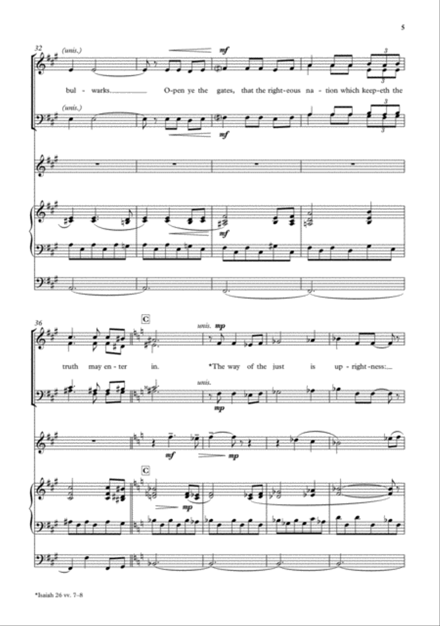 We have a strong city 4-Part scores gallery preview page 4