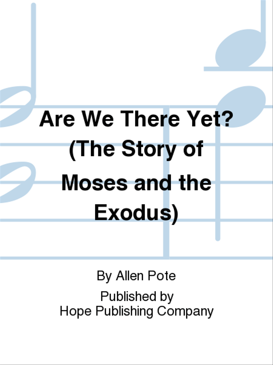 Are We There Yet Unison Choir scores gallery preview page 1