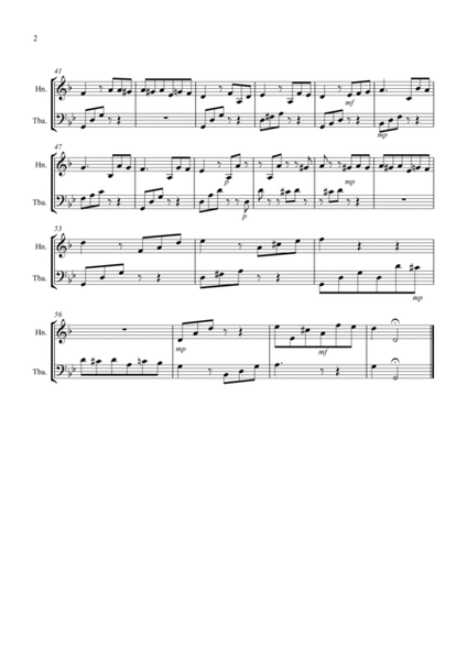 Fur elise for Horn and Tuba Duet image number null