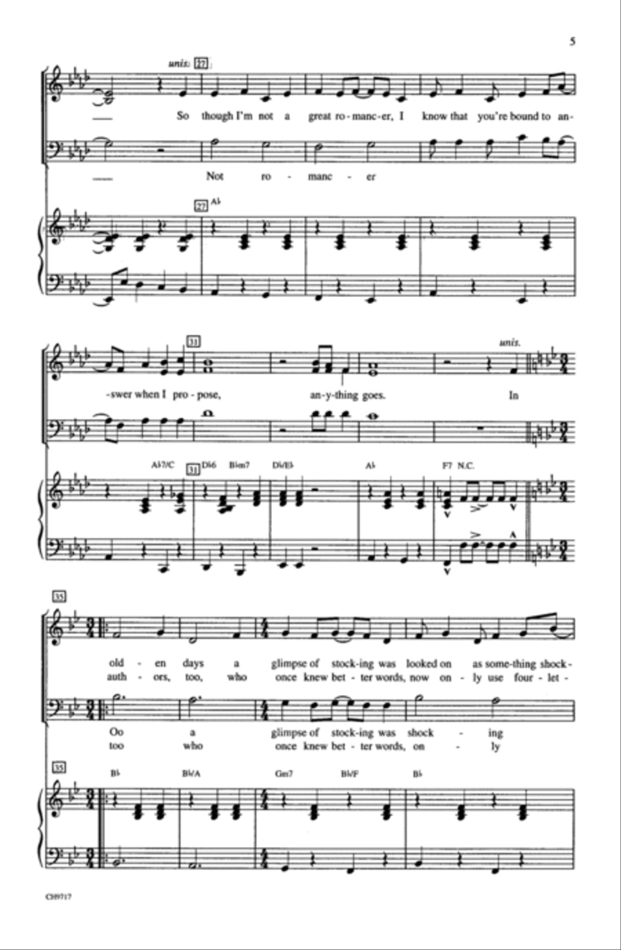 Anything Goes 3-Part scores gallery preview page 4