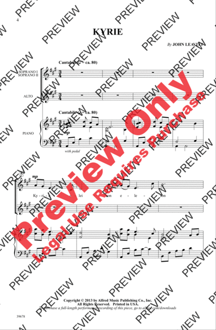 Missa Festiva Women's Choir scores gallery preview page 5