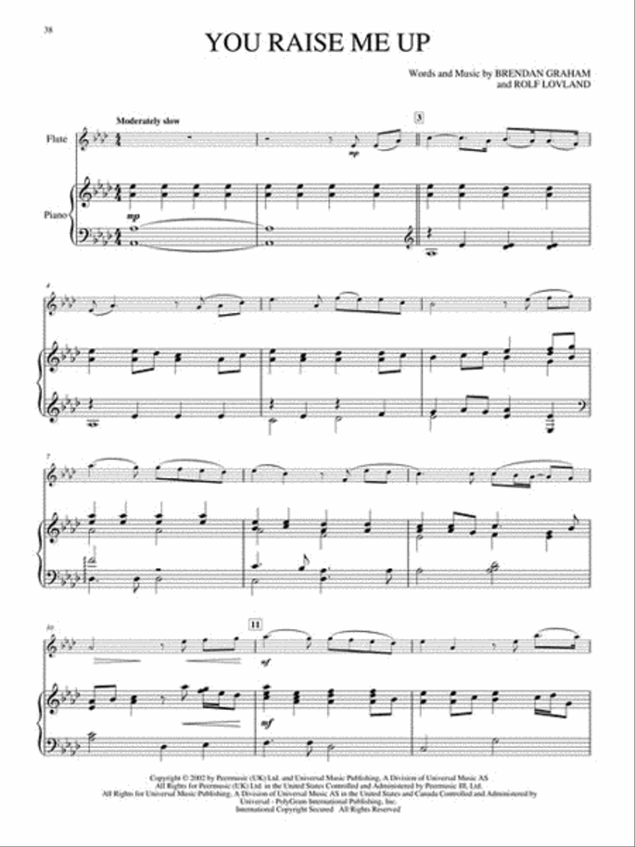 Wedding Flute Solos Flute Solo scores gallery preview page 5