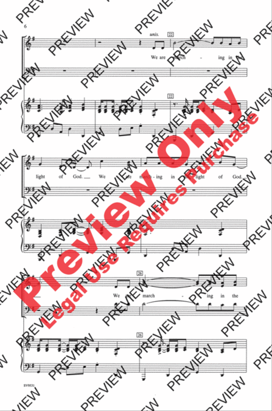 Siyahamba 3-Part scores gallery preview page 5