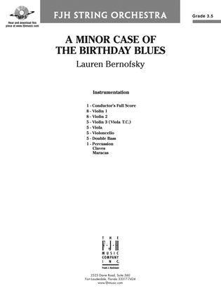 A Minor Case of the Birthday Blues: Score