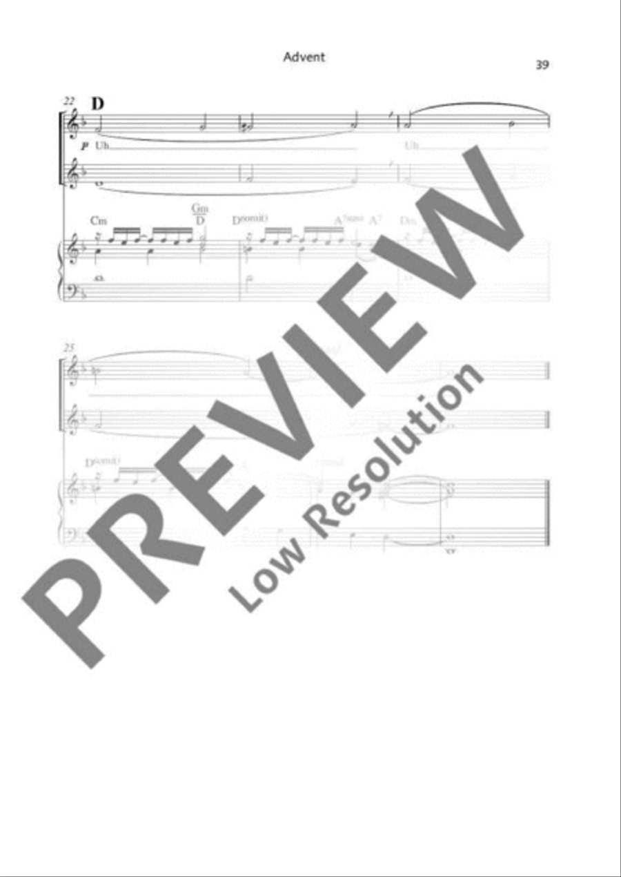 Lichterzeit, Freudenzeit Children's Choir scores gallery preview page 5