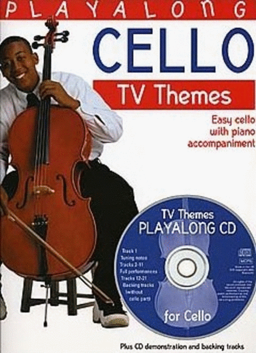 Playalong Cello Tv Themes Book/CD