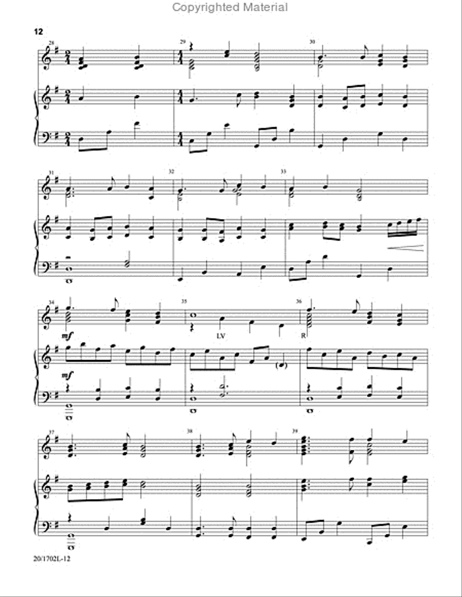 Hymns for Three to Six Ringers 3-Octaves scores gallery preview page 4