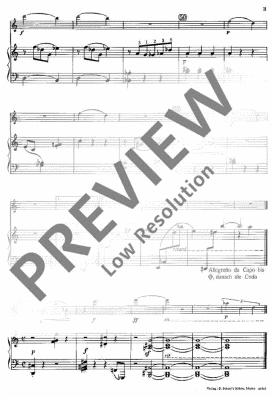 Sonatina Alto Recorder scores gallery preview page 12