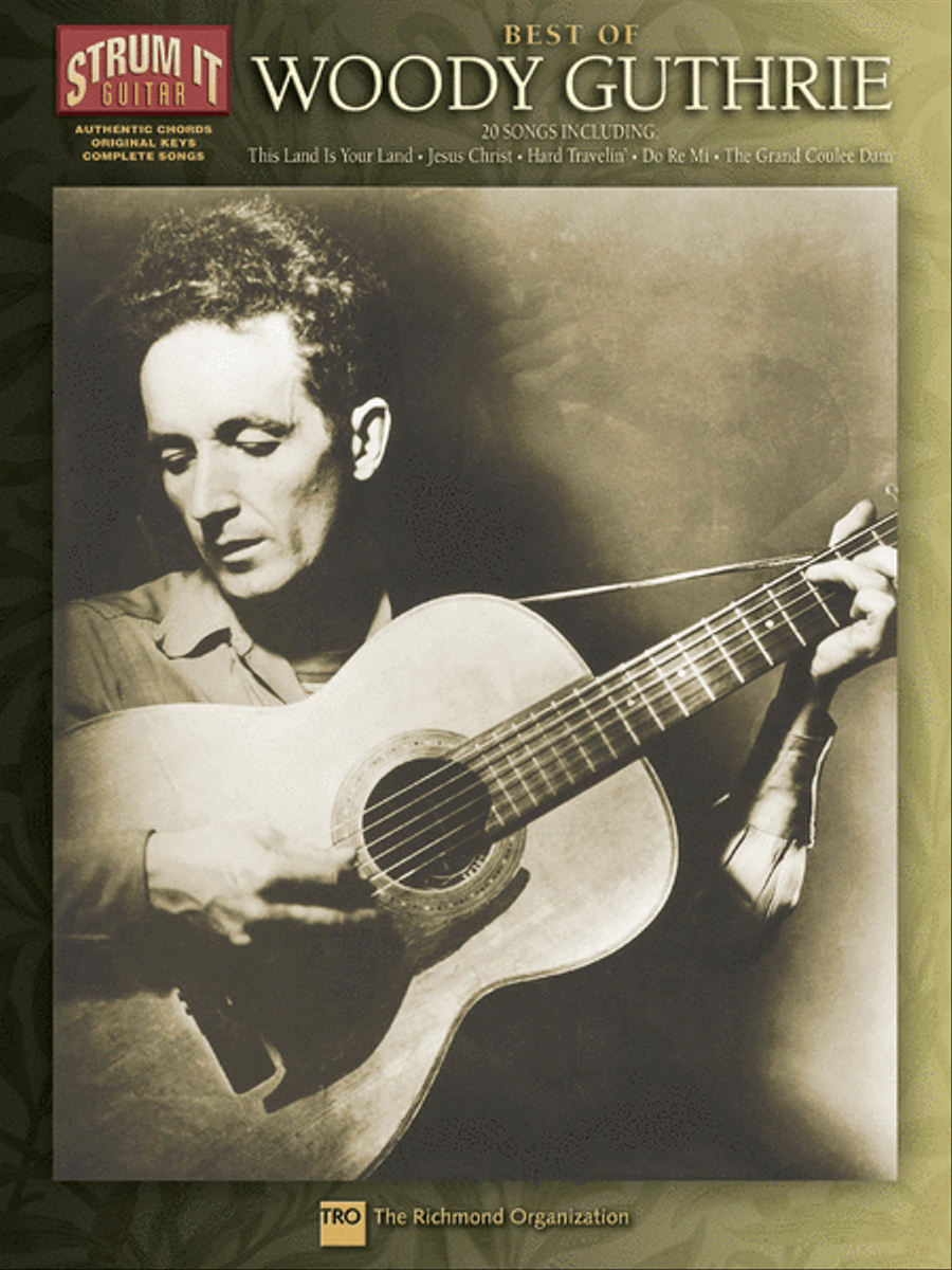 Best of Woody Guthrie Acoustic Guitar scores gallery preview page 1