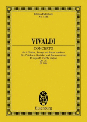 Concerto Grosso in D Major, Op. 3/1, RV 549/PV 146
