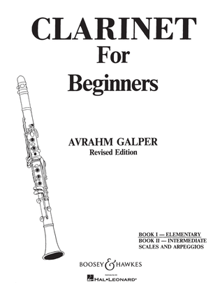 Book cover for Clarinet for Beginners