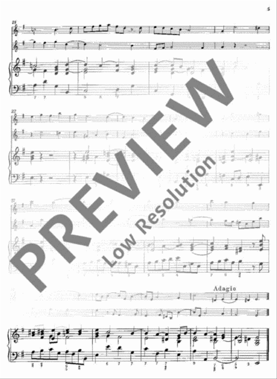 Twelve Triosonatas Cello scores gallery preview page 6