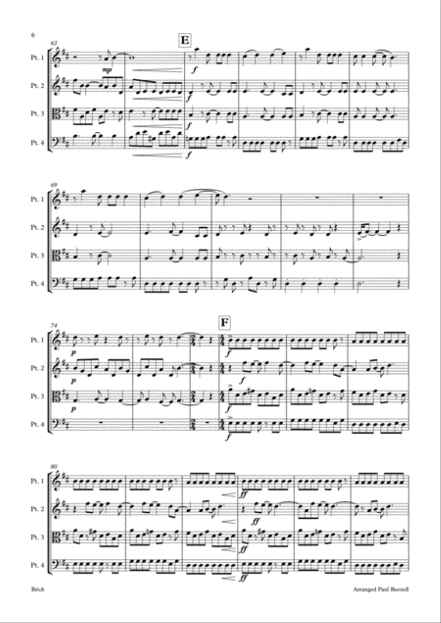 Brick Small Ensemble scores gallery preview page 6