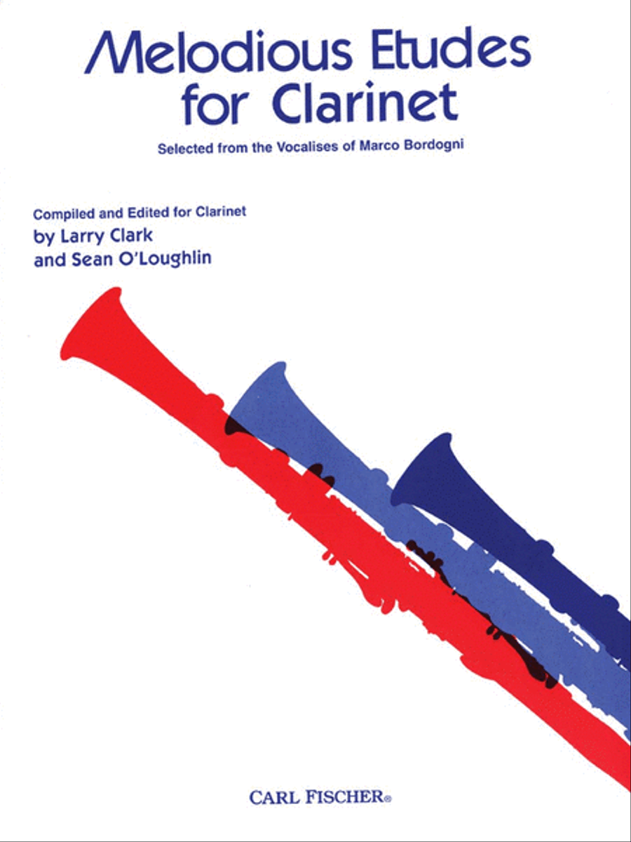 Melodious Etudes For Clarinet Clarinet Solo scores gallery preview page 1
