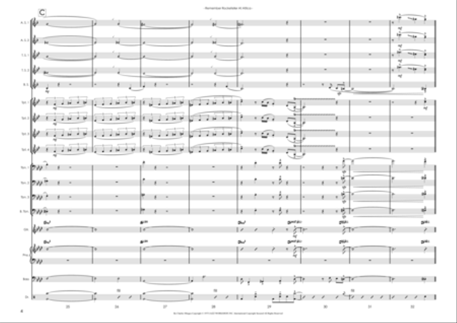 Remember Rockefeller At Attica Jazz Ensemble scores gallery preview page 4