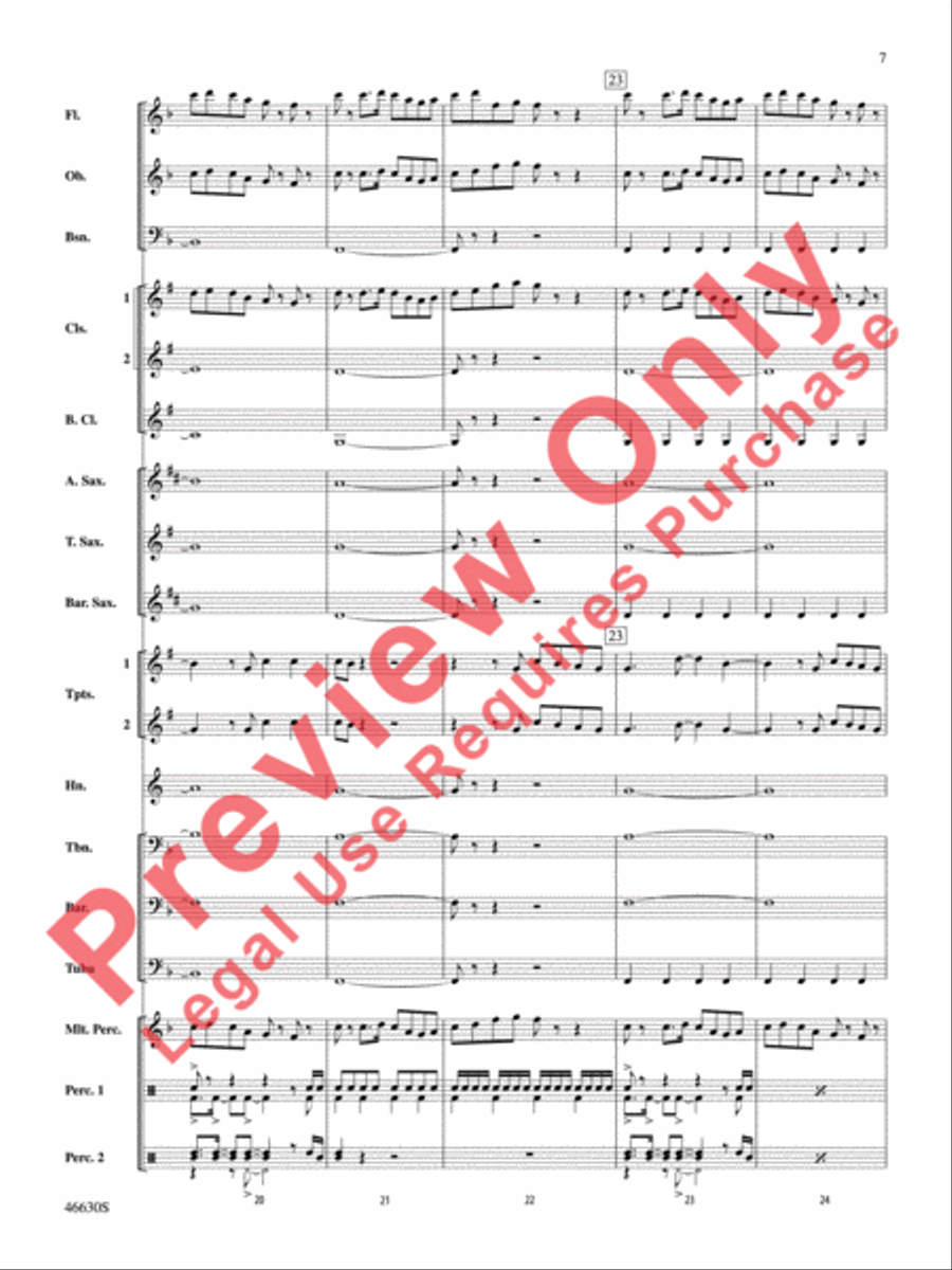 The LEGO Ninjago Movie: Selections from the Motion Picture Soundtrack Concert Band scores gallery preview page 8
