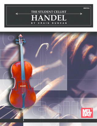 Book cover for The Student Cellist: Handel
