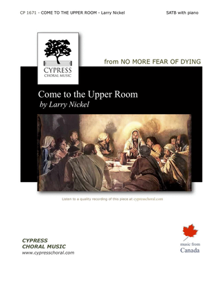 Book cover for Come to the Upper Room