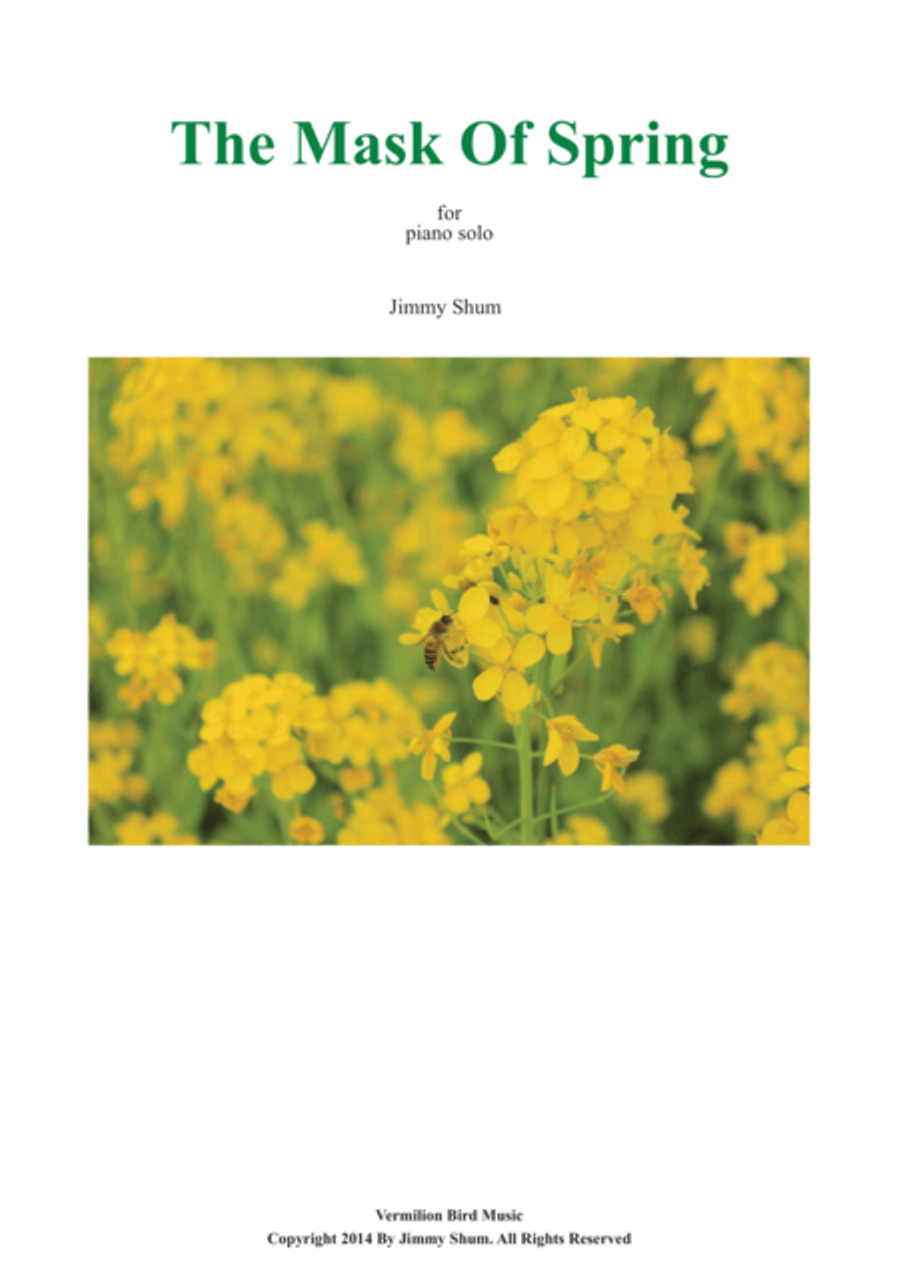 The Mask Of Spring The Mask Of Spring Piano Solo scores gallery preview page 1