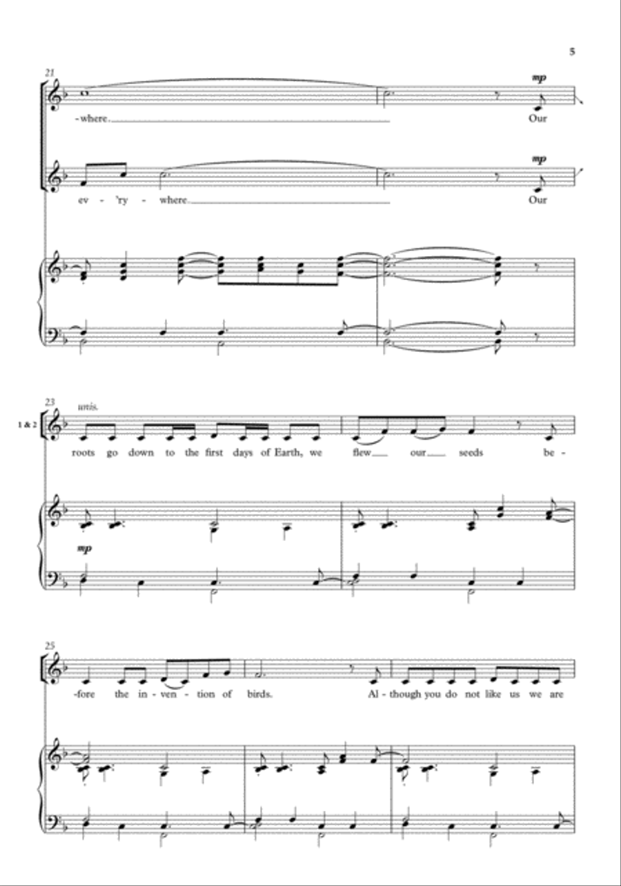 Three Riddles Three Riddles 2-Part scores gallery preview page 5