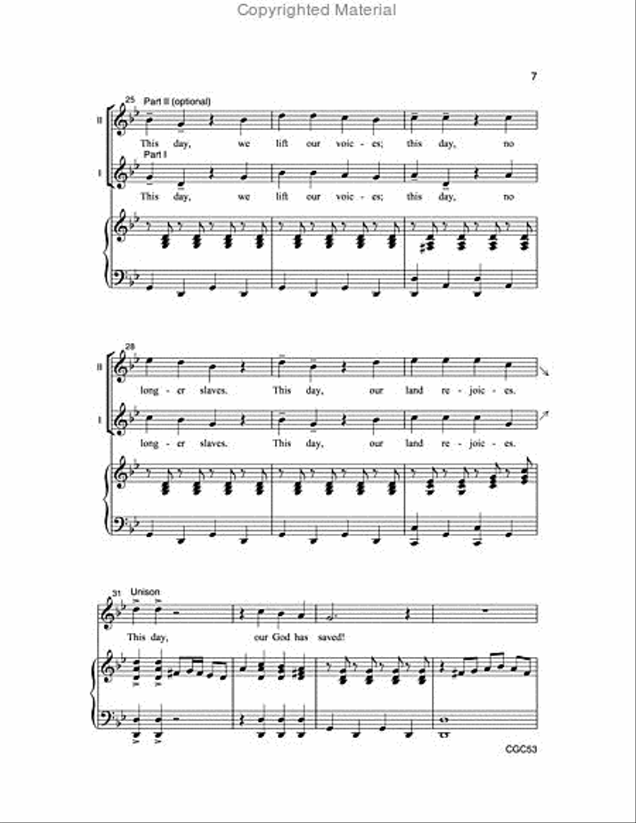 The Lost Boy Preview Kit (Score & CD) Choir scores gallery preview page 7