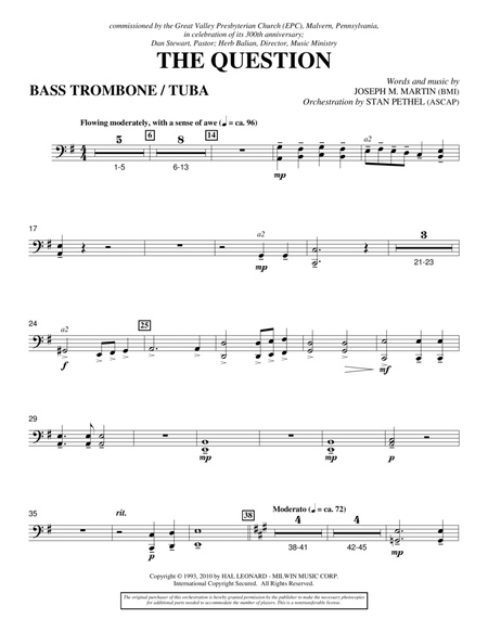 The Question - Bass Trombone/Tuba