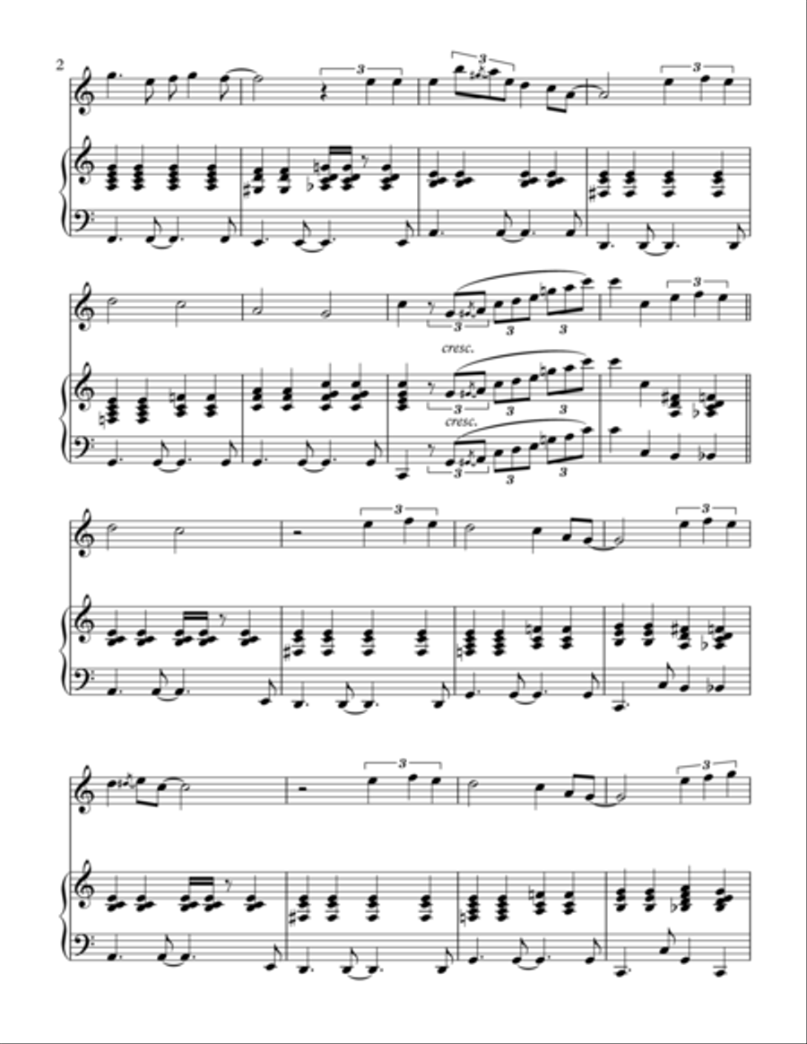 Isn't She Lovely Small Ensemble scores gallery preview page 3