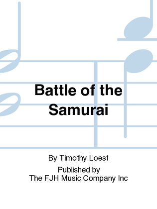 Book cover for Battle of the Samurai