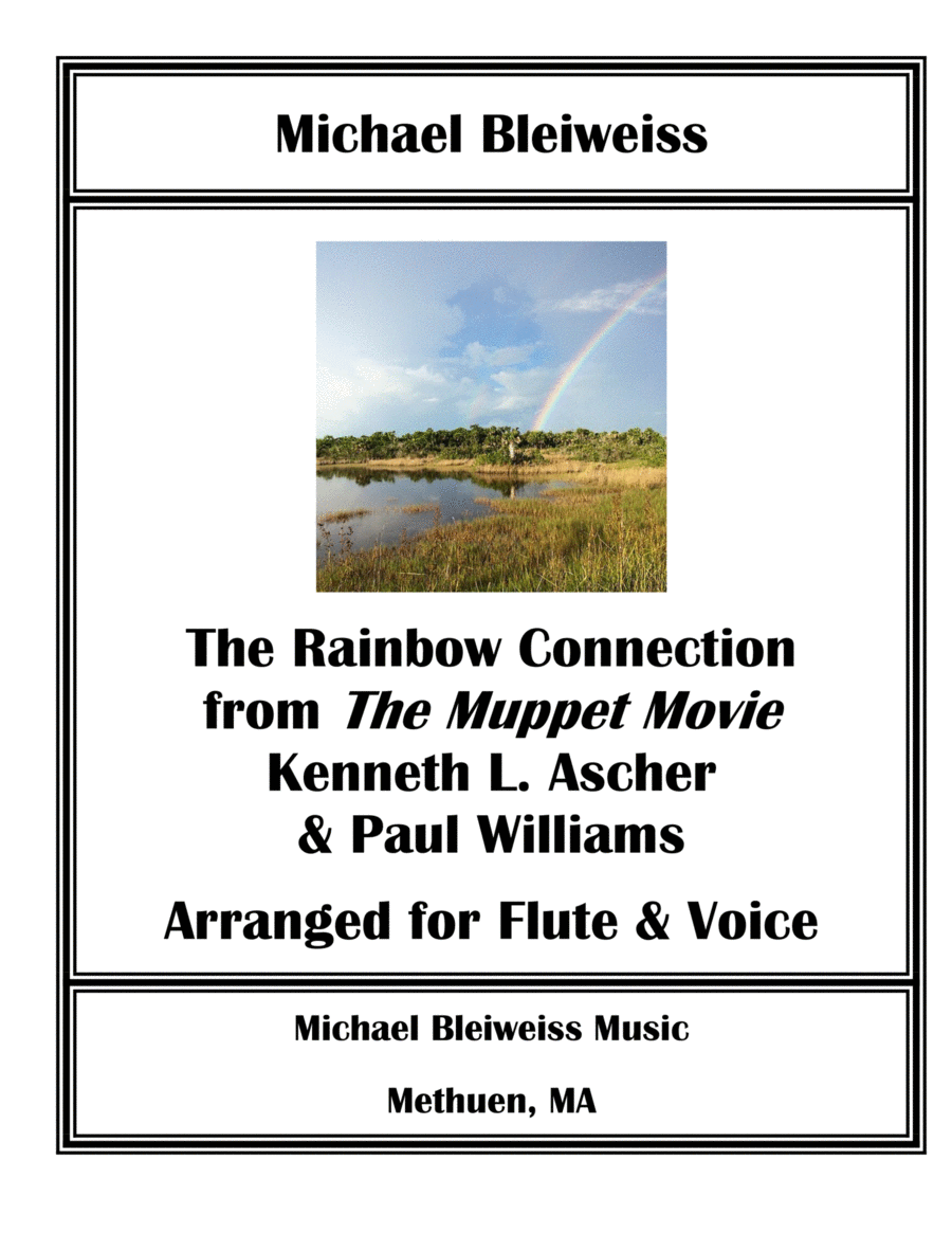 The Rainbow Connection Flute scores gallery preview page 1