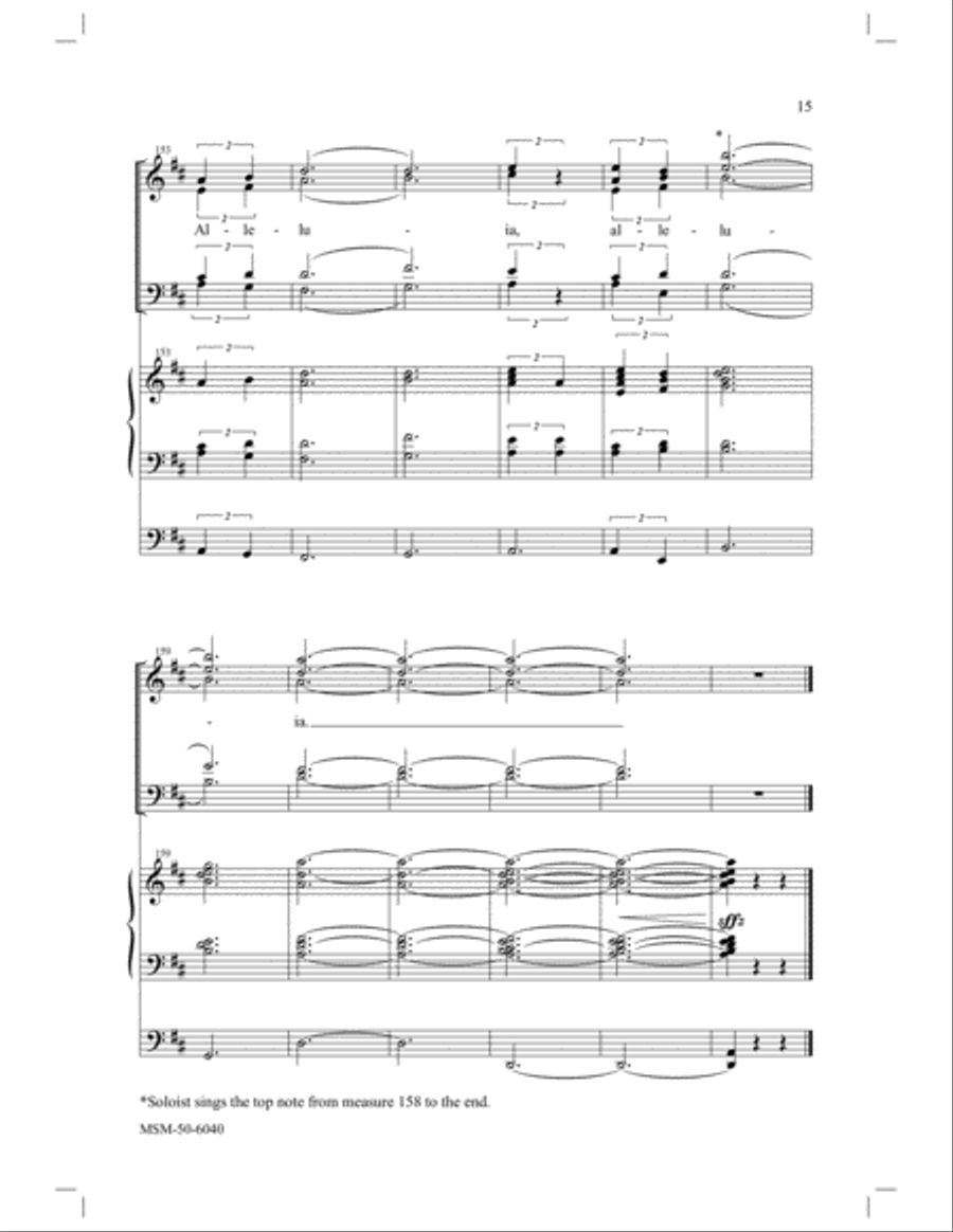 My Hope Is Arisen 4-Part scores gallery preview page 7