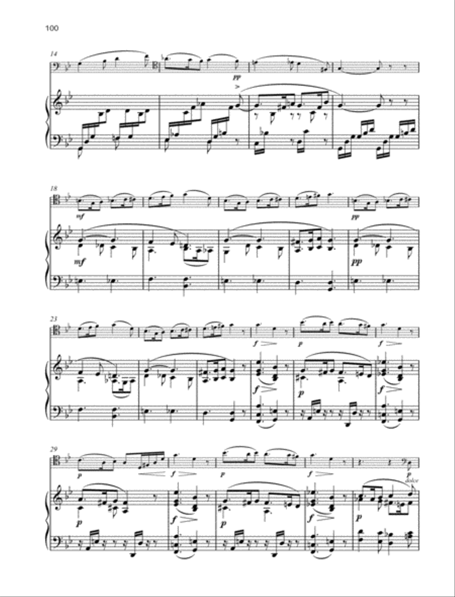 Sicilienne Sicilienne Piano Accompaniment scores gallery preview page 2