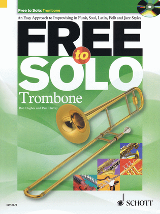 Book cover for Free to Solo Trombone