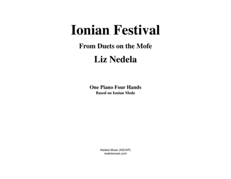 Duets on the Mode 1. Ionian Festival image number null