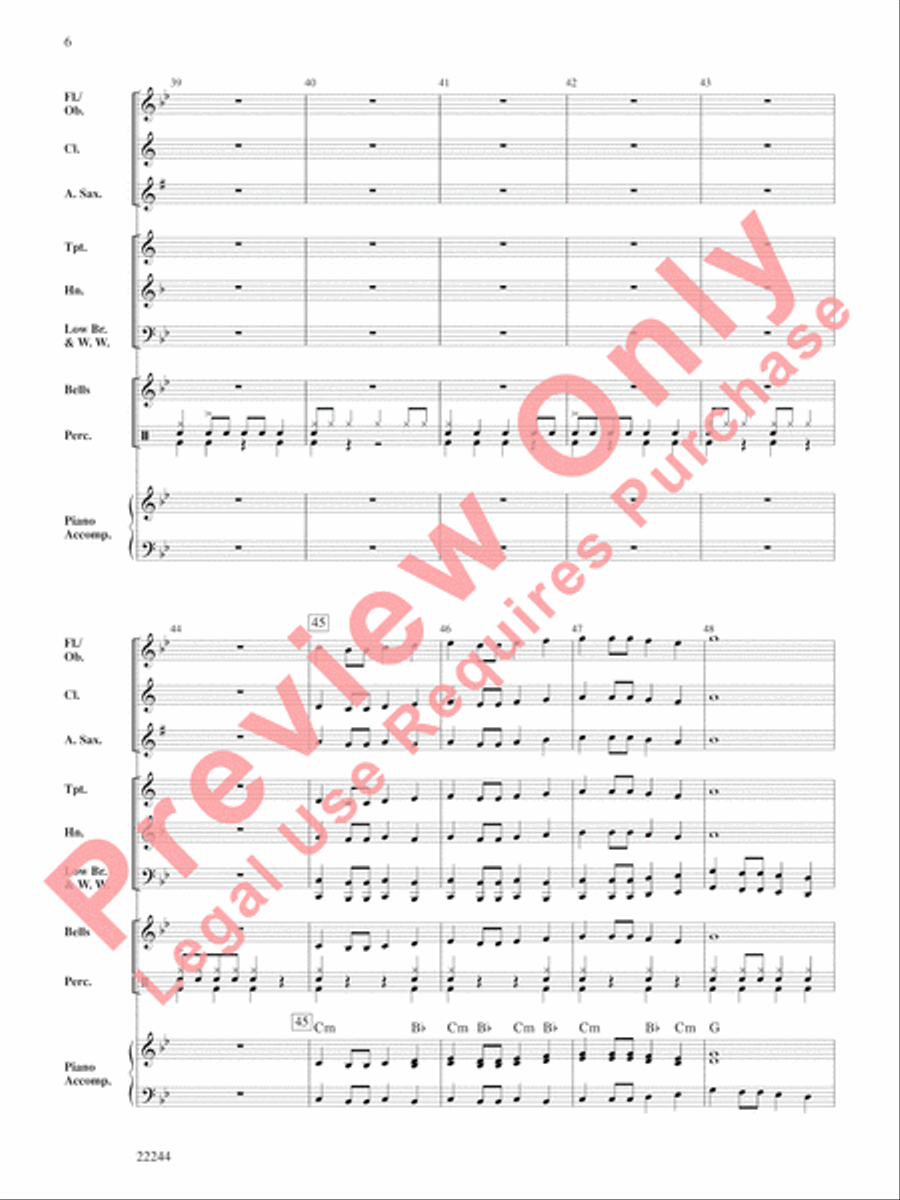 The Lost Kingdom The Lost Kingdom Concert Band scores gallery preview page 7